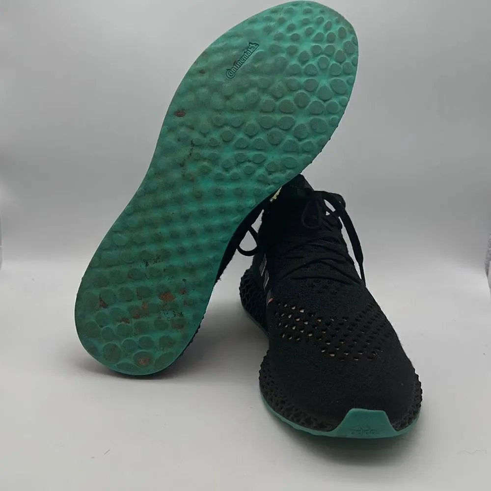 adidas Men's adidas‎ 4D Black/Carbon/Turbo Running Shoes GZ8626 SZ 9.5
